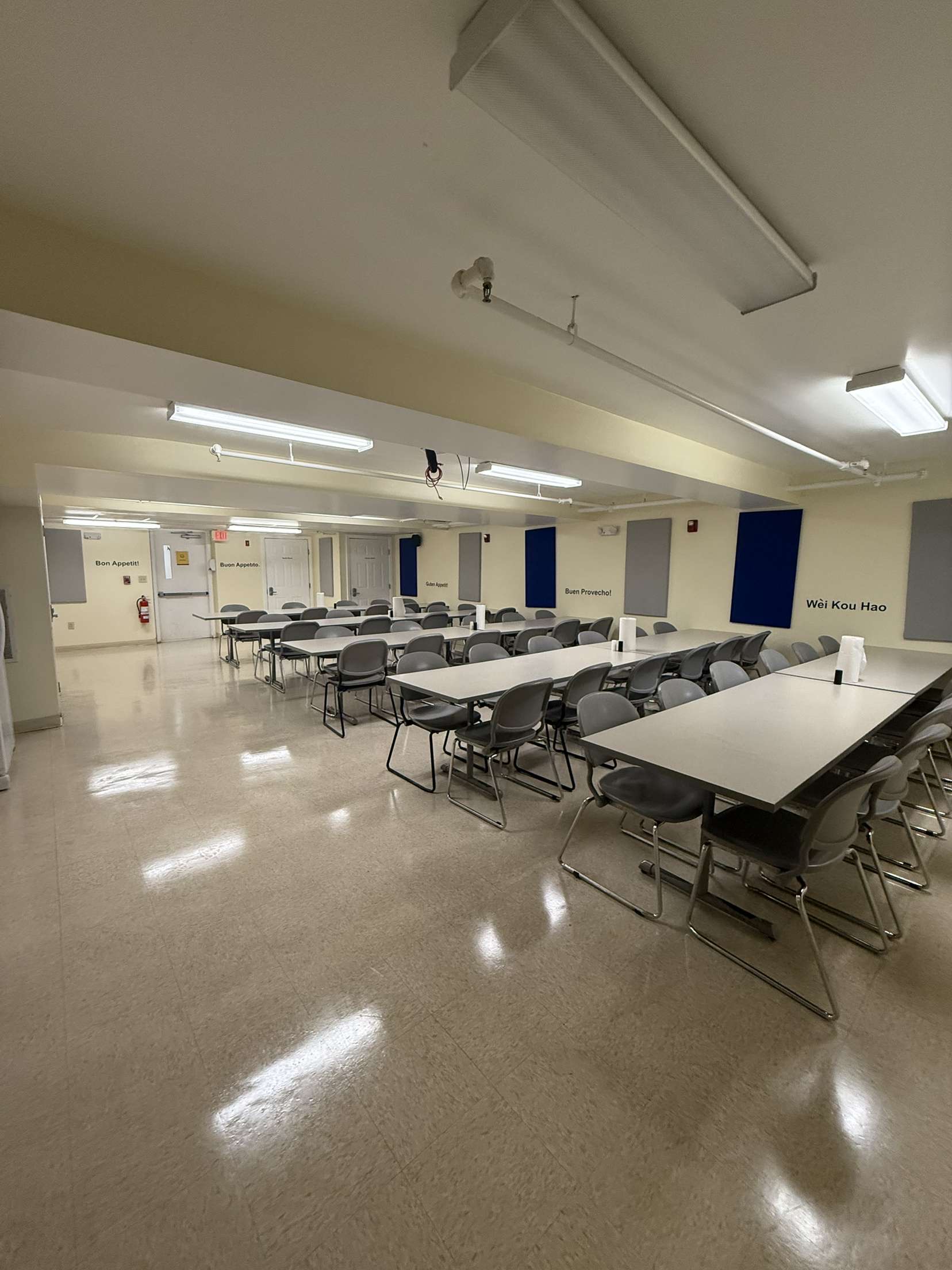 Cafeteria Clearout - Before