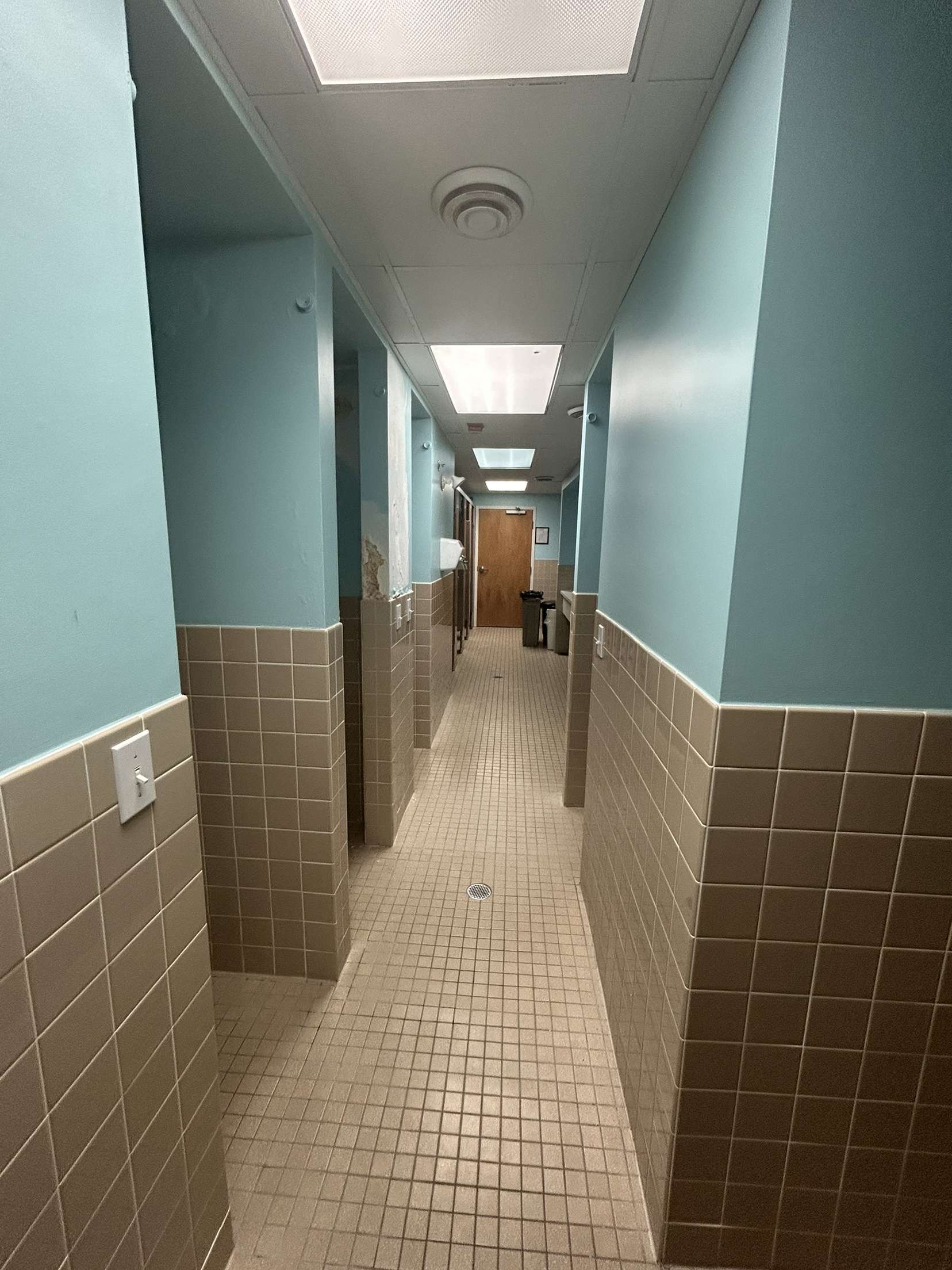 Commercial Bathroom Renovation - Before