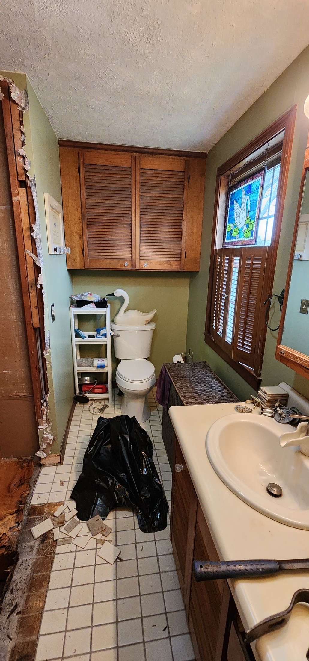 Residential Bathroom Vanity Upgrade - Before